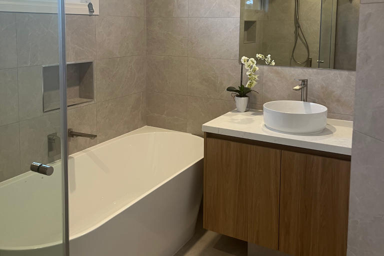 Bathroom Renovation in Bay Road, Cheltenham